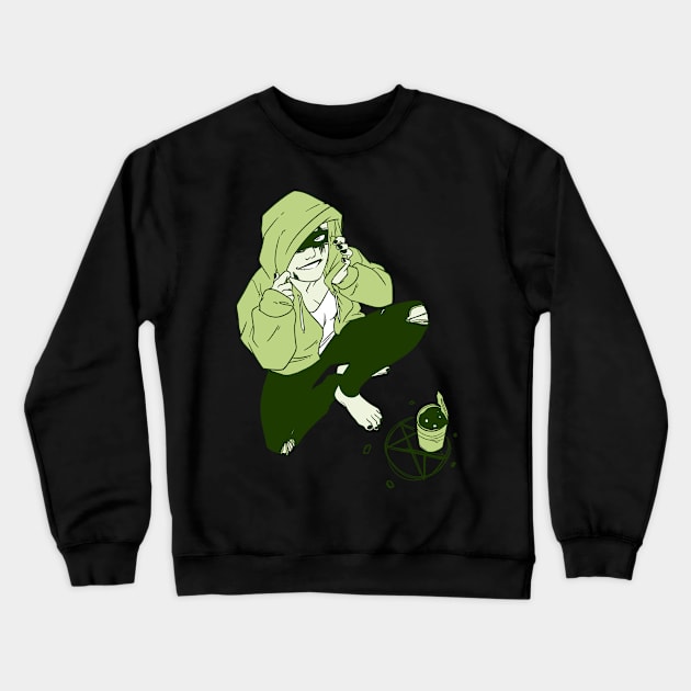 Street Witch Crewneck Sweatshirt by FindChaos